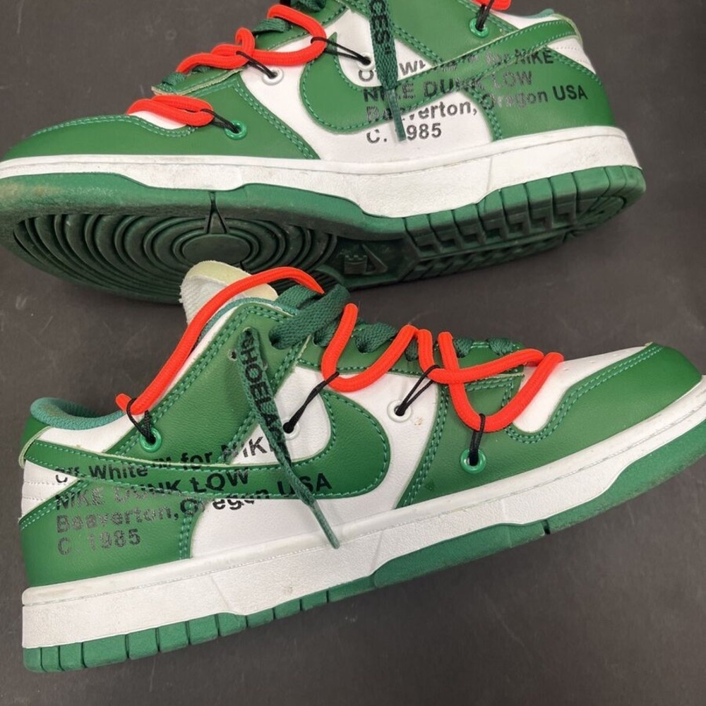 Nike Dunk Low x OFF-WHITE Pine Green Size 6.5 Dealer Beaverton Oregon
